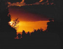 13 Golden sunset on the south island of New Zealand near Queenstown 800