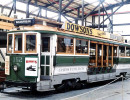 25 old trolley car in a railroad museum in christchurch 800