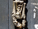 131 brass door knocker from honduras