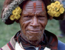 12 Head Dress Made of Animal Fur and a Kina Shell around his Neck 800