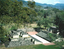 20 small mayan acropolis at the copan ruins