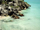 20 outpost built on rock cliff along the caribbean sea at tulum